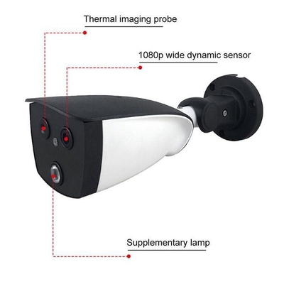No Contact Temperature Detect Thermal Imaging Facial Recognition Camera