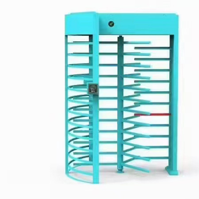 Fingerprint Access Control 304 Stainless Steel Turnstile Full Height