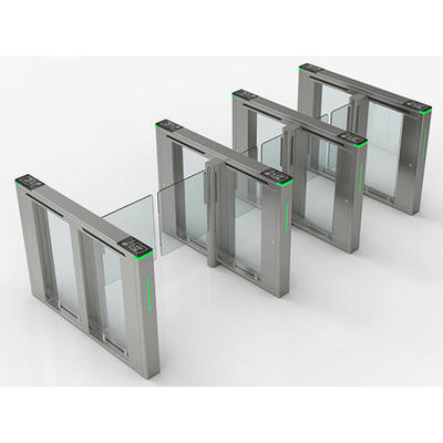650mm Lane Servo Motor SUS304 Turnstile Security Doors