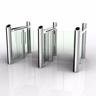 35p/m SU304 Waist Height Turnstile With 600mm Lane