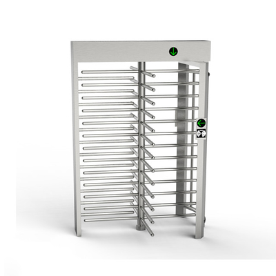 Fingerprint Barrier Turnstile Gate Bi Directional SUS304 Full Height Turnstile