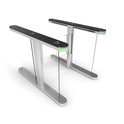 Anti Follow Flap Barrier Turnstile Gate Tempered Glass Speed Gate Turnstile