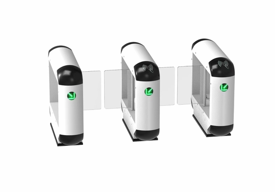 Stainless Steel Smart Barrier Gate Swing Turnstile Gate With Card Reader