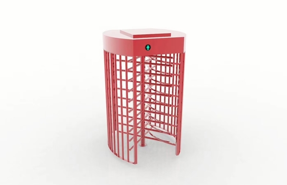 Access Control Pedestrian Full Height Turnstiles For Construction Site