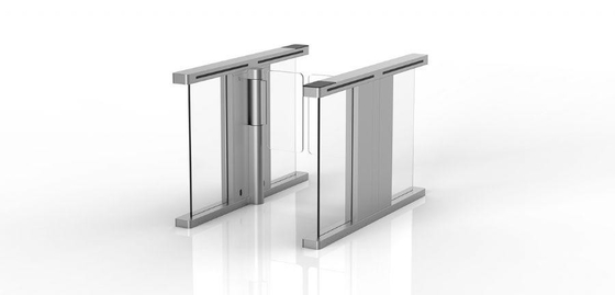 Airport Speedlane Optical Swing Turnstile Speed Gate 316 Stainless Steel