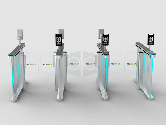 Servo Solution Speedlane Optical Swing Barrier Turnstile Speed Gate