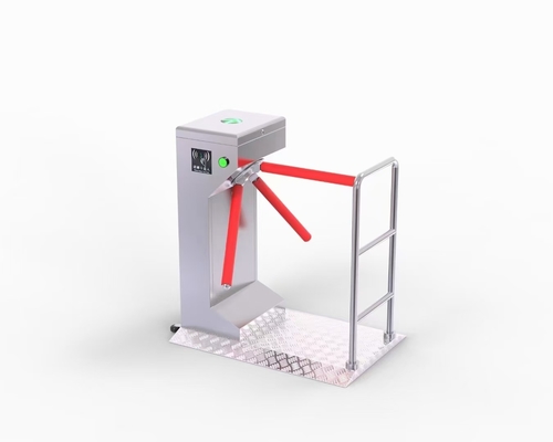 304 Stainless Steel Access Control Security Systems Tripod Turnstile Gate
