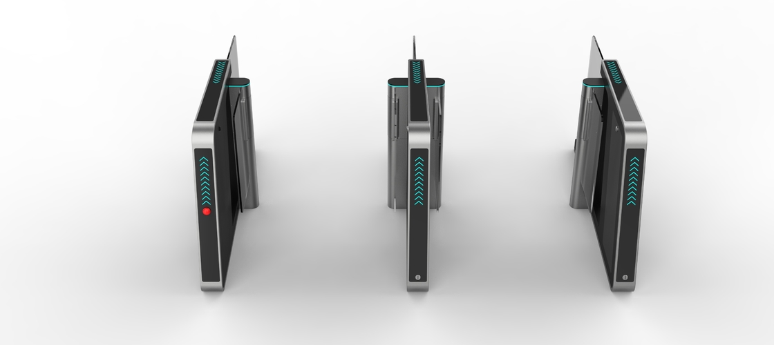 Subway Airport Fastlane slim speed gate With facial recognition