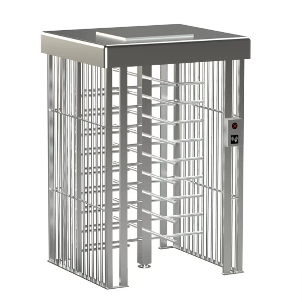 SS316 Semi Automatic 650mm Rotating Turnstile