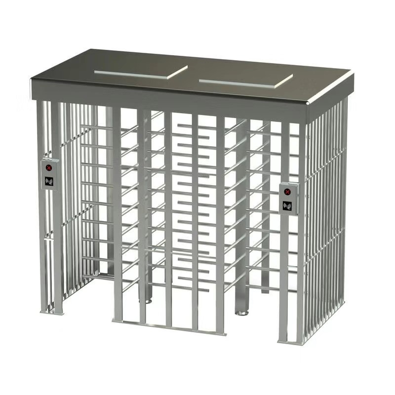 Biometric Access  Double Lane SUS 304 Full Height Turnstiles