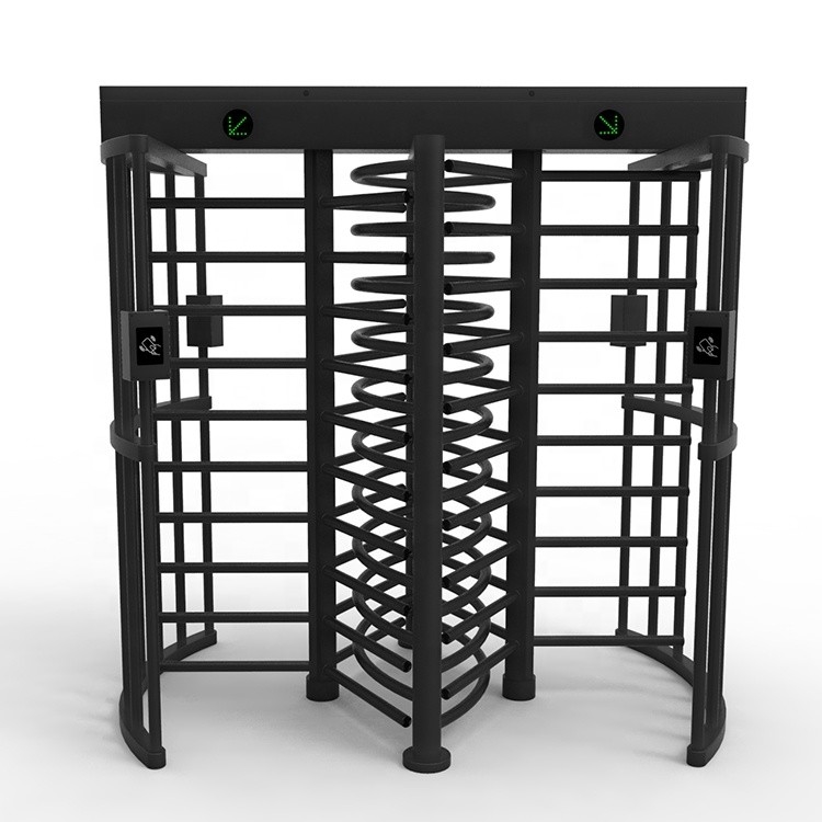 Carbon Steel 1200mm 24VDC Full Height Turnstiles