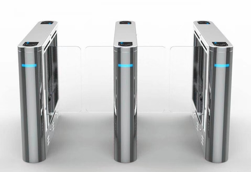 DC Motor Driven Optical Swing Barrier Turnstile
