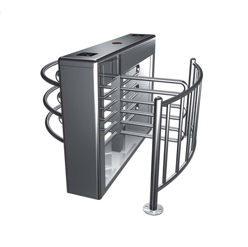 Rotary RFID Access SS316 Waist Height Turnstiles