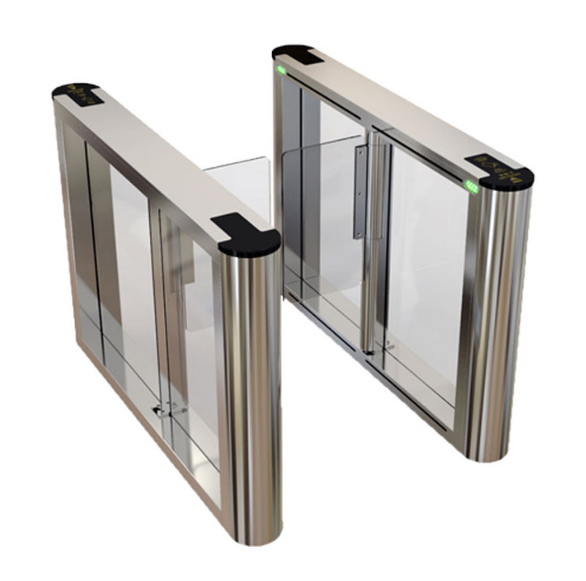 304 Stainless Steel 1200mm Pedestrian Turnstile Gate