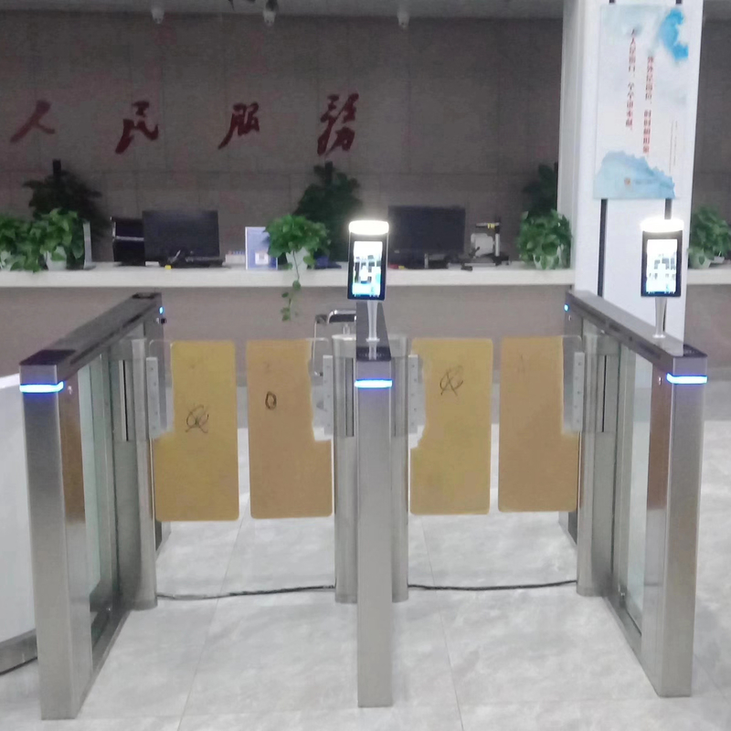 Intelligent Servo Motor Fastlane Speed Gate Turnstile