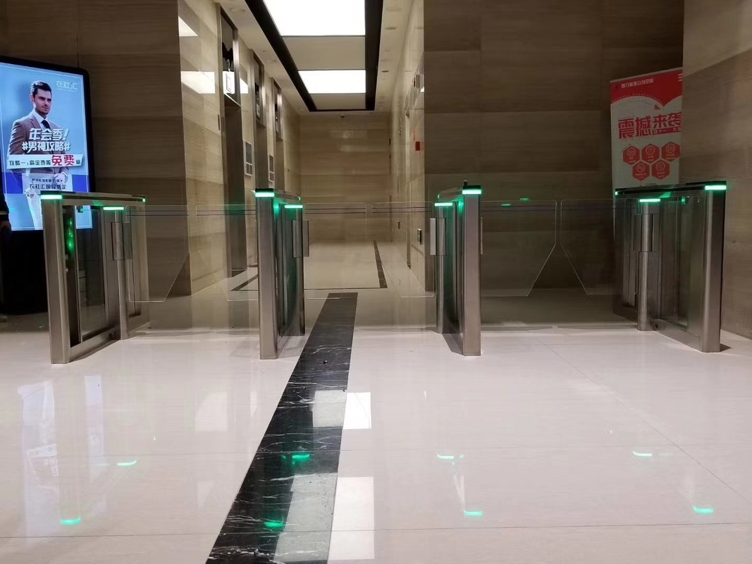 SUS304 Bidirectional Access Control Swing Gate Turnstile