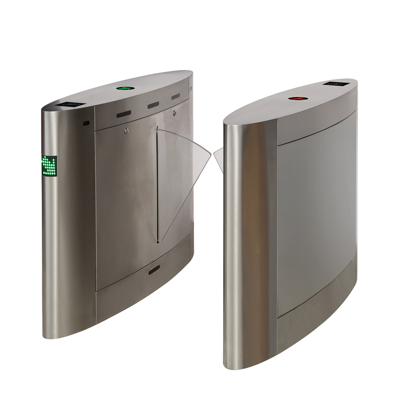0.2 Seconds Half Height Barrier Turnstile Gate IR Sensors Control