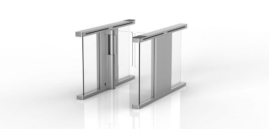 Apartment 1.5mm SUS304 Speed Gate Turnstile With Face Recognition