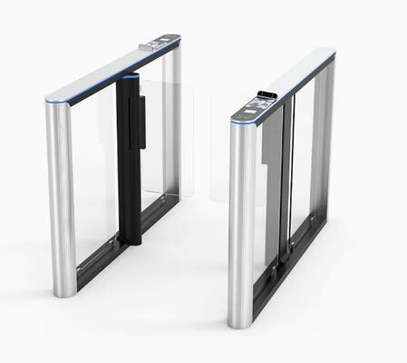 Good price Android Face Recognition Speed Gate Turnstile Aluminum Material Plus RFID Qr Code Reader Automatic Security Entrance Turnstile Gate online