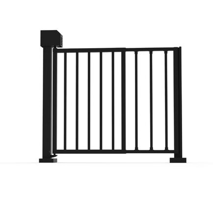 Good price Stainless Steel Swing Door Nanometer Spraying Electric Pedestrian Passageway Turnstile 1-Way Anti-Pinch Brushless online