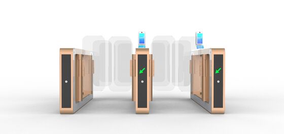Good price High End  AB Swing Turnstile Gate With High Safe Level Full Height Turnstile online