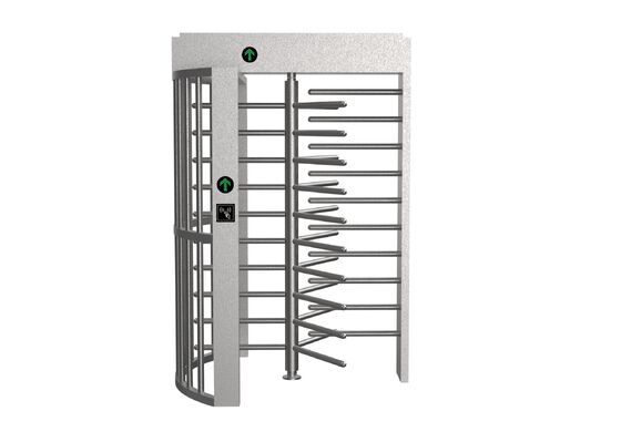 Good price 304 Stainless Steel Single Lane Full Height Turnstiles Designed for Construction Site online