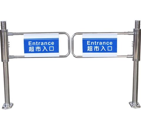 Good price Hand Push DC24V SUS304 Supermarket Entry Gates online