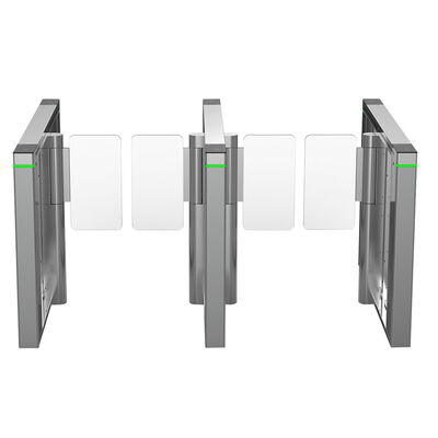 Good price Glass Optical Slim SUS316 RS232 Turnstile Entrance Gates online