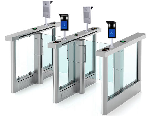 Good price 316 Stainless Steel Temp Detector Facial Recognition Turnstile online