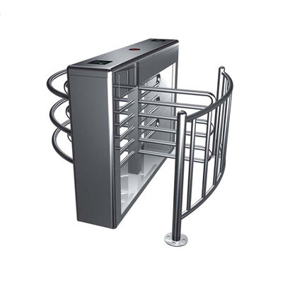 Good price Rotary RFID Access SS316 Waist Height Turnstiles online