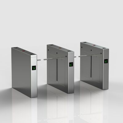 Good price 304 Stainless Steel 24V Full Automatic Drop Arm Turnstile online