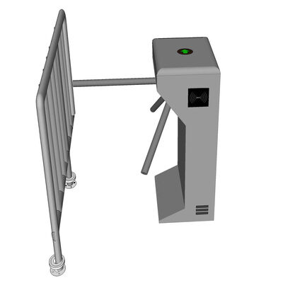 Good price SUS304 Rfid Reader Tripod Turnstile Gate For Bus Station online