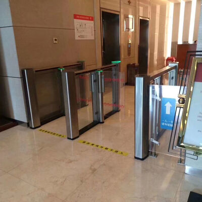 Good price 35P/m Bidirectional Swing Barrier Turnstile For Access Control Systems online