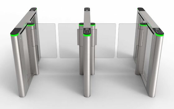 Good price RFID Access Control Pedestrian Turnstile Gate Automatic Security Entrance Gate online