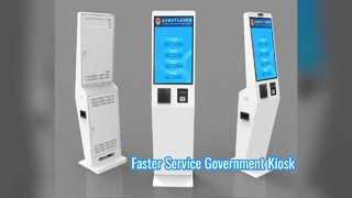 Efficient Government Lobby Self Service Terminal Solution