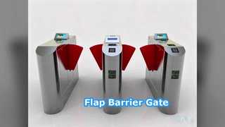 Compact Swing Barrier Turnstile Efficient Access Control