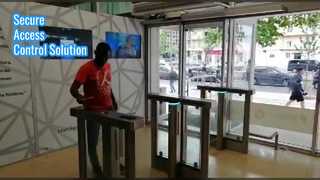 Swing Gate Turnstile Smart Turnstile Access Control Security Solution