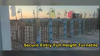 Full Height Turnstile Security Solution